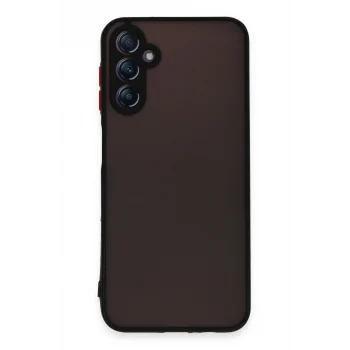 Mey İthalat®  Samsung Galaxy A14 4G Kılıf Montreal Silikon Kapak - Siyah