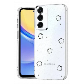 Mey İthalat®  Samsung Galaxy A16 5G Fiyonk Desenli Kapak - Desen 2