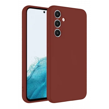 Mey İthalat®  Samsung Galaxy A16 5G Kılıf First Silikon - Bordo