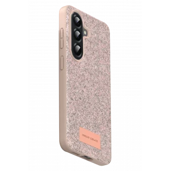Mey İthalat®  Samsung Galaxy A17 5G Bright Simli Kapak - Pembe