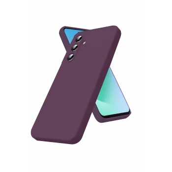 Mey İthalat®  Samsung Galaxy A17 5G First Silikon - Mürdüm