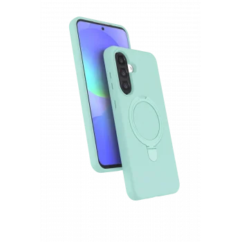 Mey İthalat®  Samsung Galaxy A17 5G Regal Magsafe Standlı Kapak - Su Yeşili