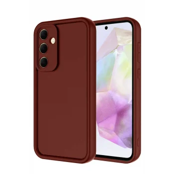 Mey İthalat®  Samsung Galaxy A17 5G Viera Silikon - Bordo