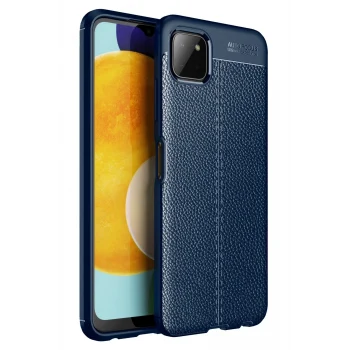 Mey İthalat®  Samsung Galaxy A22 Kılıf Auto Focus Kapak - Lacivert