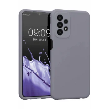 Mey İthalat®  Samsung Galaxy A23 4G Kılıf First Silikon - Gri
