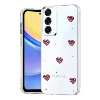 Mey İthalat®  Samsung Galaxy A24 4G Fiyonk Desenli Kapak - Desen 3