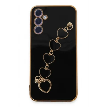 Mey İthalat®  Samsung Galaxy A24 4G Kılıf Esila Silikon - Siyah