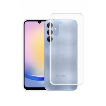 Mey İthalat®  Samsung Galaxy A25 5G Kılıf Lüx Şeffaf Silikon