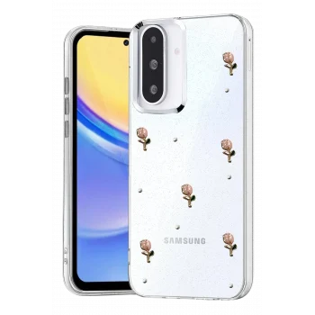 Mey İthalat®  Samsung Galaxy A26 Fiyonk Desenli Kapak - Desen 6