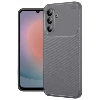 Mey İthalat®  Samsung Galaxy A27 5G Auto Focus Karbon Kapak - Gri