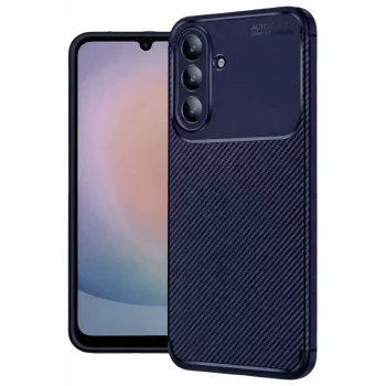 Mey İthalat®  Samsung Galaxy A27 5G Auto Focus Karbon Kapak - Lacivert