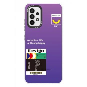 Mey İthalat®  Samsung Galaxy A33 5G Kılıf Estoril Desenli Kapak - Estoril - 4