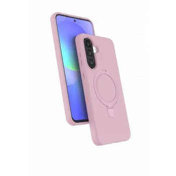 Mey İthalat®  Samsung Galaxy A36 Regal Magsafe Standlı Kapak - Açık Pembe