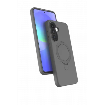 Mey İthalat®  Samsung Galaxy A36 Regal Magsafe Standlı Kapak - Titan Gri