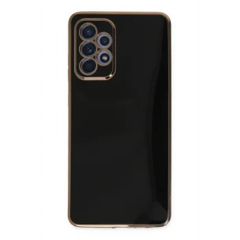 Mey İthalat®  Samsung Galaxy A52 Kılıf Volet Silikon - Siyah