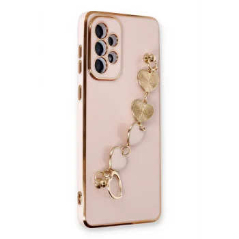 Mey İthalat®  Samsung Galaxy A53 5G Kılıf Esila Silikon - Pudra