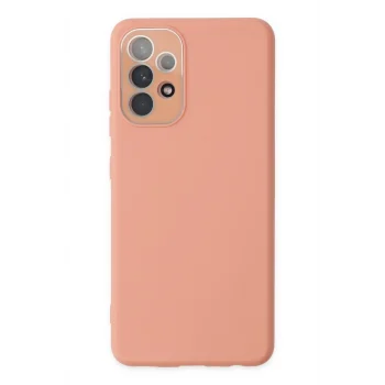 Mey İthalat®  Samsung Galaxy A53 5G Kılıf Lansman Glass Kapak - Pembe