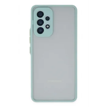 Mey İthalat®  Samsung Galaxy A53 5G Kılıf Montreal Silikon Kapak - Turkuaz