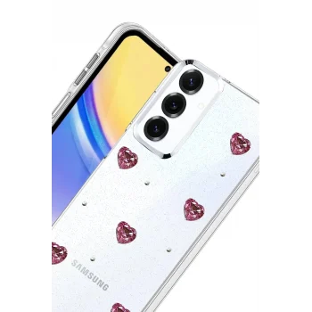 Mey İthalat®  Samsung Galaxy A54 5G Fiyonk Desenli Kapak - Desen 3