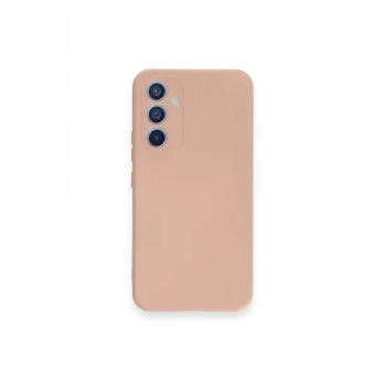 Mey İthalat®  Samsung Galaxy A54 5G Kılıf Nano içi Kadife Silikon - Pudra