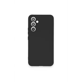 Mey İthalat®  Samsung Galaxy A54 5G Kılıf Nano içi Kadife Silikon - Siyah