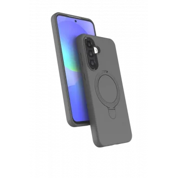 Mey İthalat®  Samsung Galaxy A56 Regal Magsafe Standlı Kapak - Titan Gri
