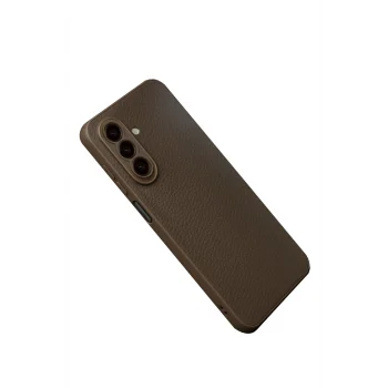 Mey İthalat®  Samsung Galaxy A57 5G Thermax Silikon Kılıf - Kahverengi