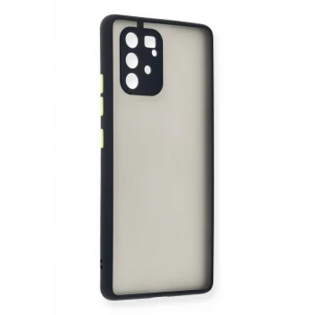 Mey İthalat®  Samsung Galaxy A91 / S10 Lite Kılıf Montreal Silikon Kapak - Lacivert