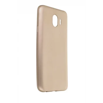 Mey İthalat®  Samsung Galaxy J4 Kılıf First Silikon - Gold