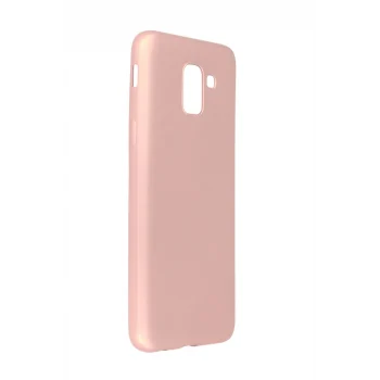 Mey İthalat®  Samsung Galaxy J6 Kılıf First Silikon - Rose Gold
