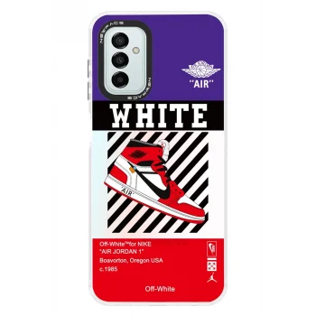 Mey İthalat®  Samsung Galaxy M13 Kılıf Estoril Desenli Kapak - Estoril - 12
