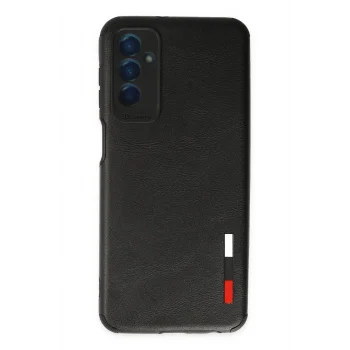 Mey İthalat®  Samsung Galaxy M13 Kılıf Loop Deri Silikon - Siyah