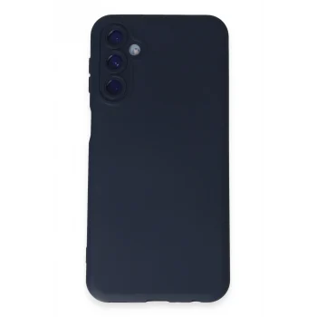 Mey İthalat®  Samsung Galaxy M14 5G Kılıf Nano içi Kadife Silikon - Lacivert