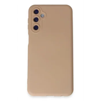 Mey İthalat®  Samsung Galaxy M14 5G Kılıf Nano içi Kadife Silikon - Pudra