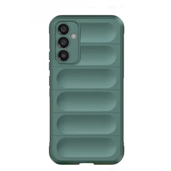 Mey İthalat®  Samsung Galaxy M14 5G Kılıf Optimum Silikon - Koyu Yeşil