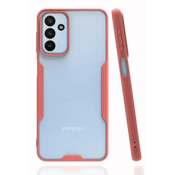 Mey İthalat®  Samsung Galaxy M23 Kılıf Platin Silikon - Pembe