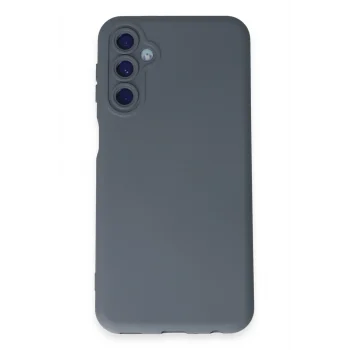 Mey İthalat®  Samsung Galaxy M34 5G Kılıf Nano içi Kadife Silikon - Gri