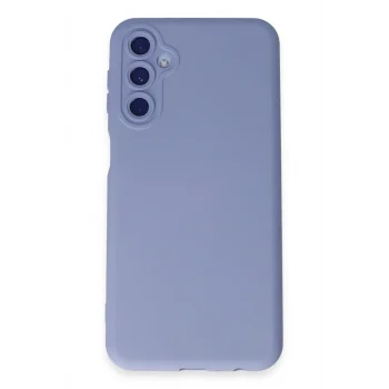Mey İthalat®  Samsung Galaxy M34 5G Kılıf Nano içi Kadife Silikon - Lila