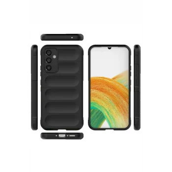 Mey İthalat®  Samsung Galaxy M34 5G Kılıf Optimum Silikon - Siyah