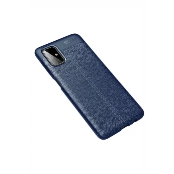 Mey İthalat®  Samsung Galaxy M51 Kılıf Auto Focus Kapak - Lacivert