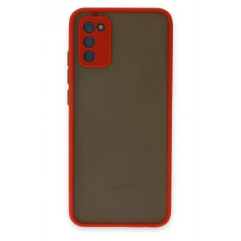 Mey İthalat®  Samsung Galaxy S20 FE Kılıf Montreal Silikon Kapak - Kırmızı