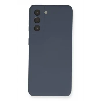 Mey İthalat®  Samsung Galaxy S21 Kılıf Nano içi Kadife Silikon - Gri