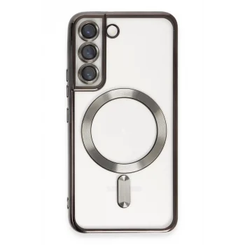 Mey İthalat®  Samsung Galaxy S22 Kılıf Kross Magneticsafe Kapak - Siyah