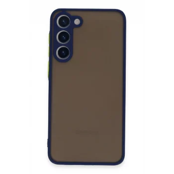 Mey İthalat®  Samsung Galaxy S23 Kılıf Montreal Silikon Kapak - Lacivert