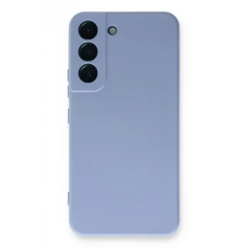 Mey İthalat®  Samsung Galaxy S23 Plus Kılıf Nano içi Kadife Silikon - Lila