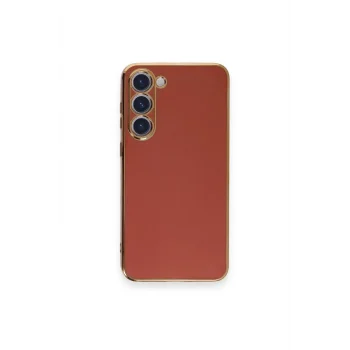 Mey İthalat®  Samsung Galaxy S23 Plus Kılıf Volet Silikon - Kırmızı