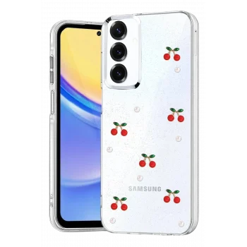 Mey İthalat®  Samsung Galaxy S24 FE Fiyonk Desenli Kapak - Desen 9
