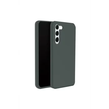 Mey İthalat®  Samsung Galaxy S24 Kılıf First Silikon - Koyu Yeşil