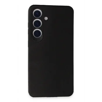 Mey İthalat®  Samsung Galaxy S24 Kılıf Loop Deri Silikon - Siyah