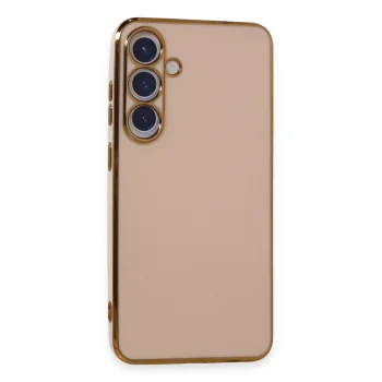 Mey İthalat®  Samsung Galaxy S24 Plus Kılıf Volet Silikon - Pembe